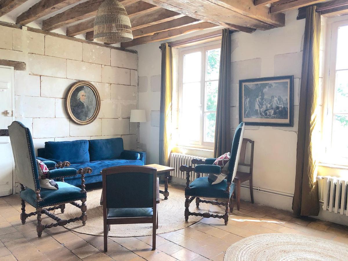 Ferienwohnung Le Charme De L'Ancien Au Calme Et A 8 Min De Chenonceaux La Croix-en-Touraine Exterior foto