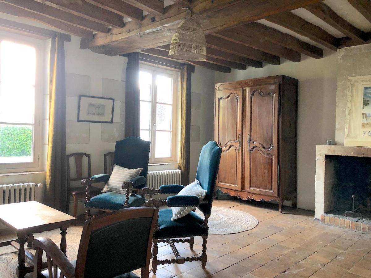 Ferienwohnung Le Charme De L'Ancien Au Calme Et A 8 Min De Chenonceaux La Croix-en-Touraine Exterior foto