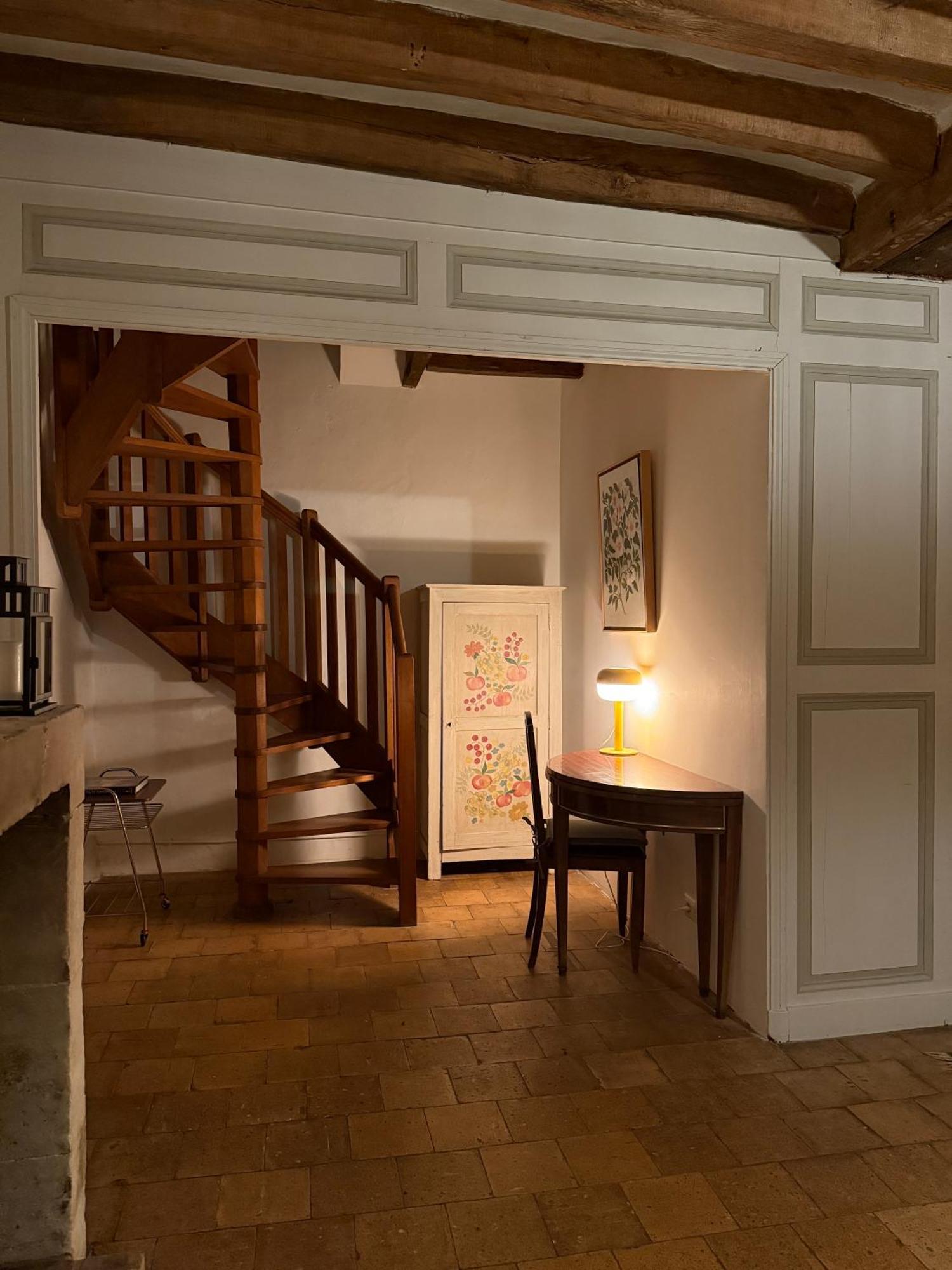 Ferienwohnung Le Charme De L'Ancien Au Calme Et A 8 Min De Chenonceaux La Croix-en-Touraine Exterior foto